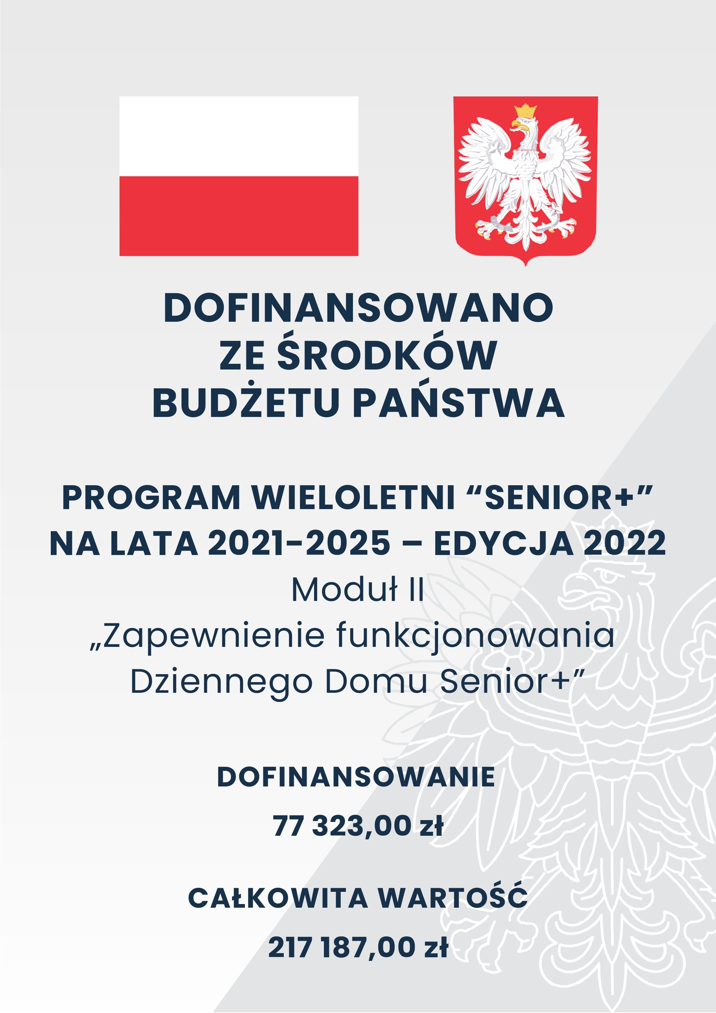 Program wieloletni „Senior +” na lata 2021 2025, edycja 2022 Portal UM Ożarów